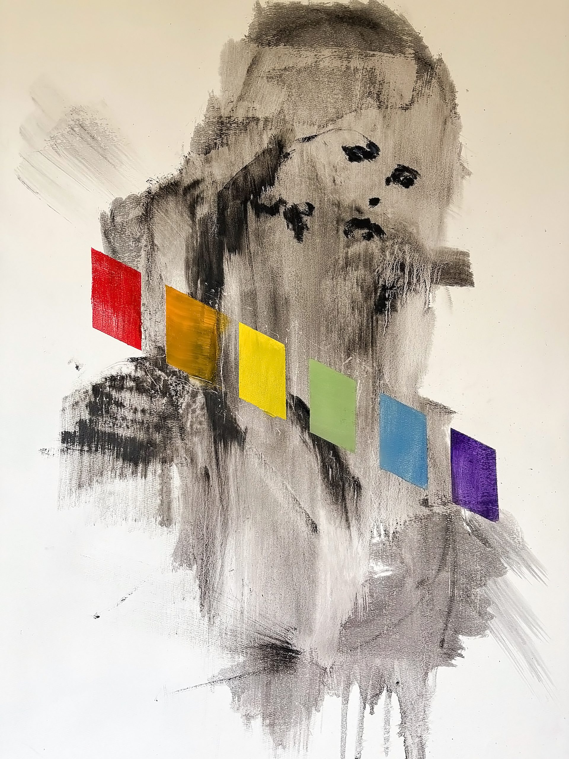 #RawAndExposed #OutAndAboutSeries #ContemporaryPortrait #AbstractFigurative #ExpressionismArt #QueerArt #LGBTQArtists #TransgenderArtist #ArtOfIdentity #MixedMediaPainting #ArtCollectors #ArtForSale #EmergingArtist #ArtGallery #FineArtPainting